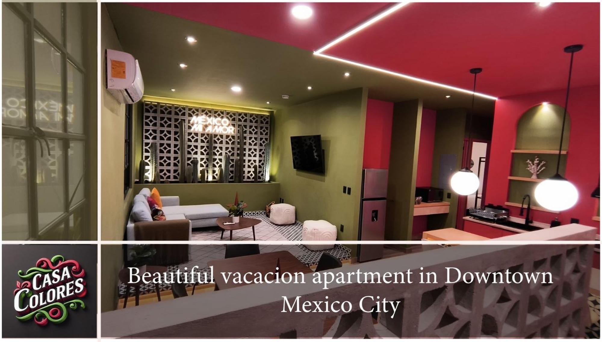 Casa Donceles, Spacious Apartments Ideal For Families "Centro Prime Location" Mexikóváros Kültér fotó